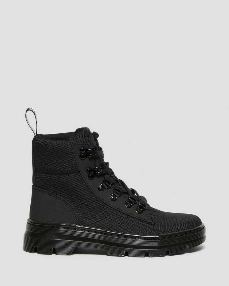 Dr Martens Combs Poly Casual Boots Ankle Boots Black | 71653VUQL