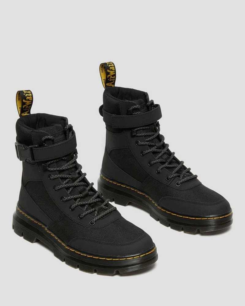 Dr Martens Combs Tech Extra Tough Poly Casual Boots Casual Boots Black | 25908XOTE