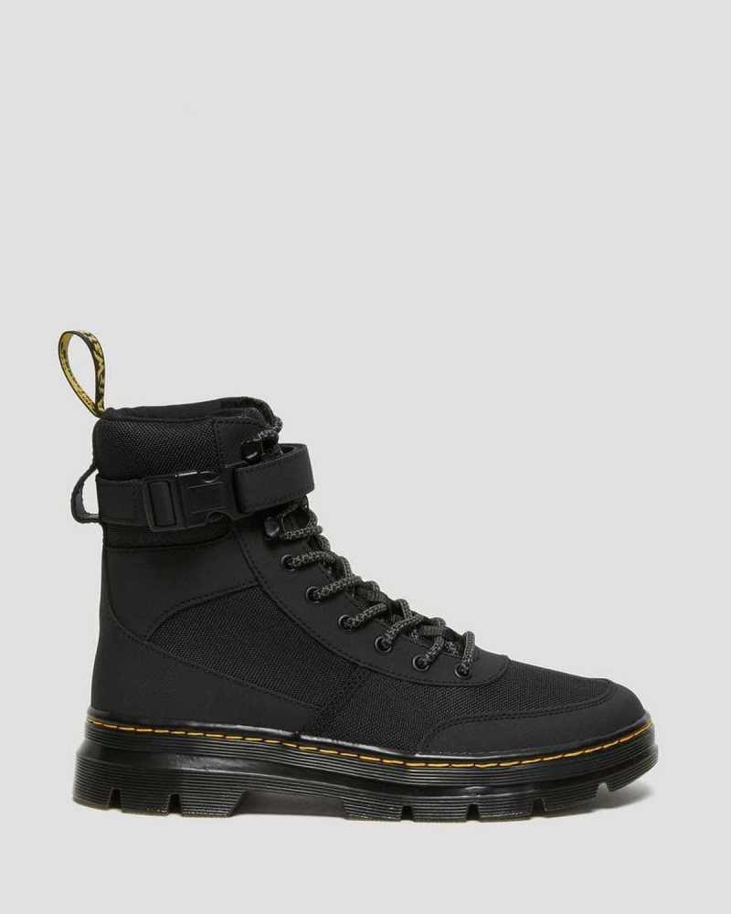 Dr Martens Combs Tech Extra Tough Poly Casual Boots Casual Boots Black | 25908XOTE