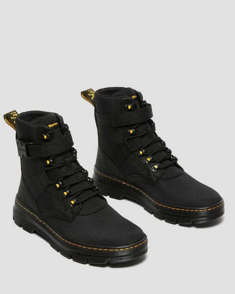 Dr Martens Combs Tech II Poly Casual Boots Casual Boots Black | 58973ANHZ