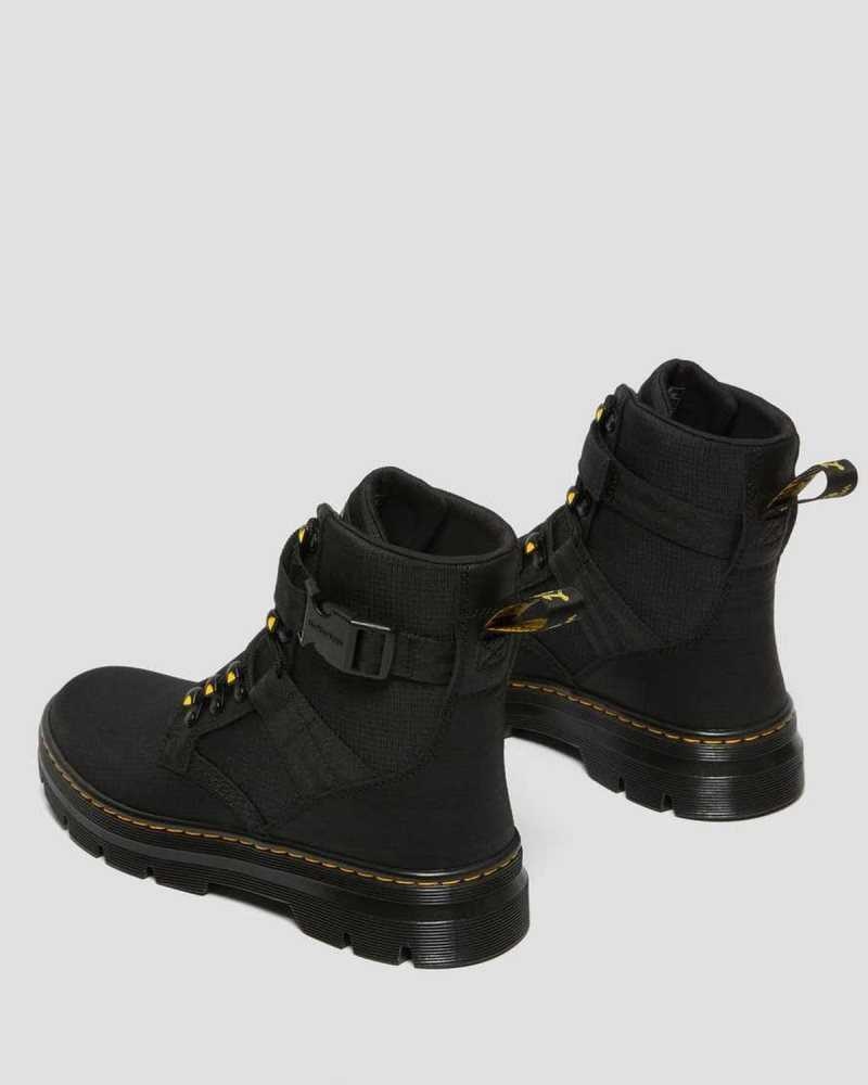 Dr Martens Combs Tech II Poly Casual Boots Casual Boots Black | 58973ANHZ