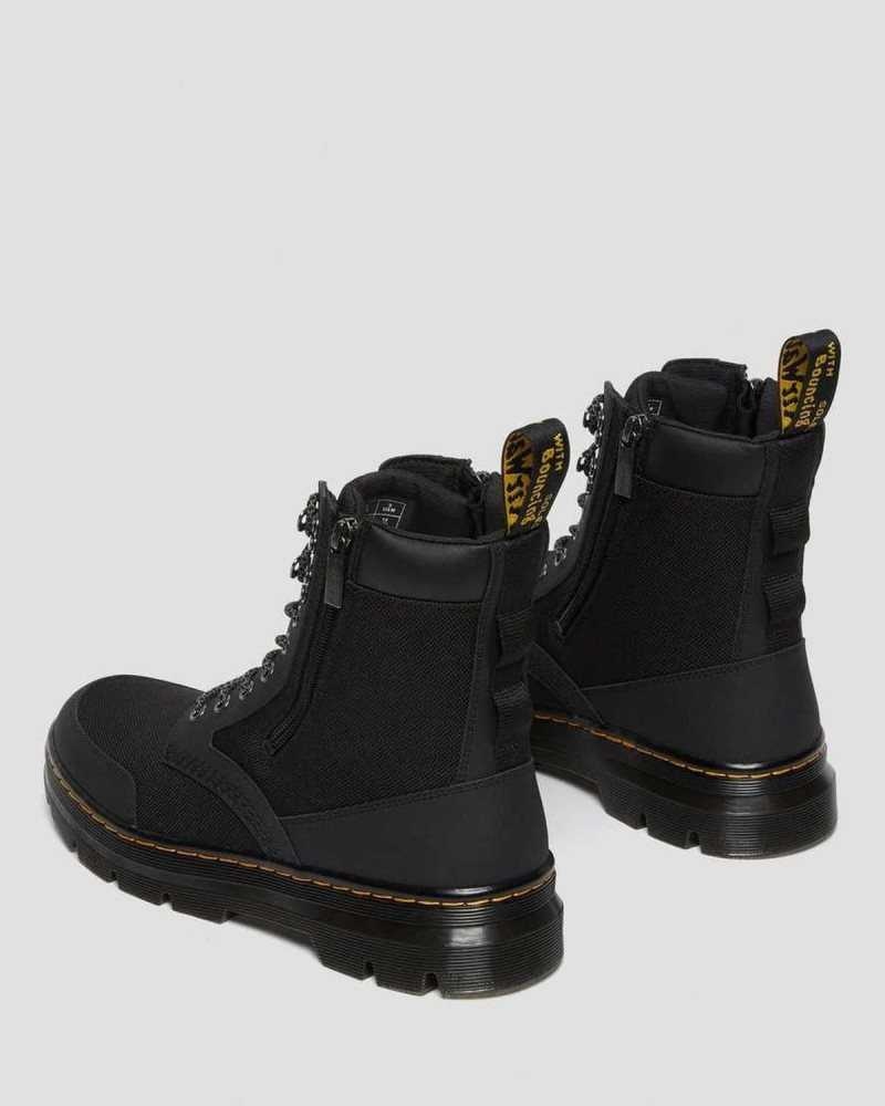 Dr Martens Combs Zip Casual Boots Casual Boots Black | 20457WCHK