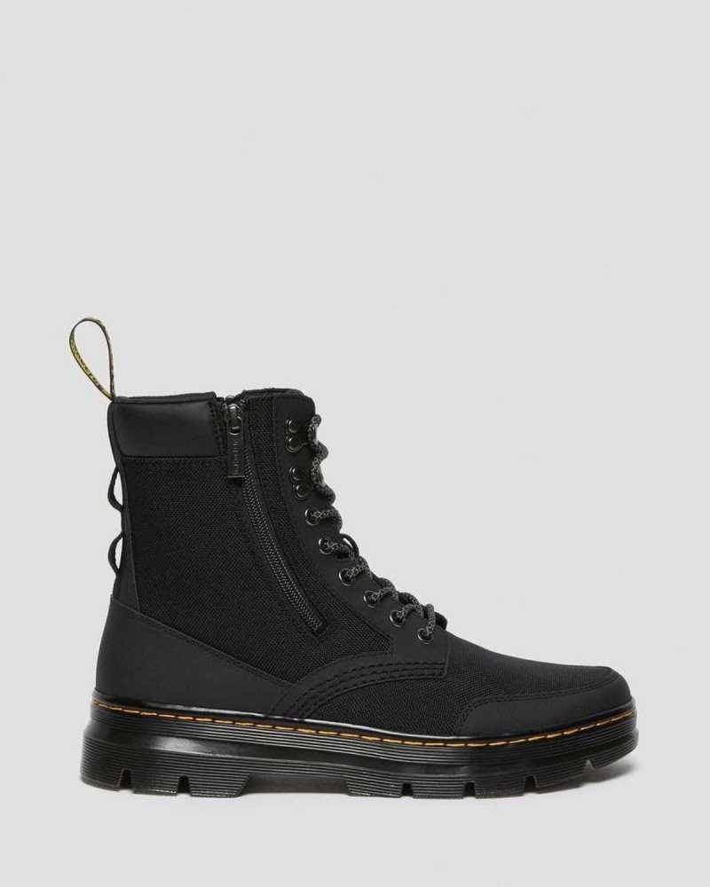 Dr Martens Combs Zip Casual Boots Casual Boots Black | 20457WCHK