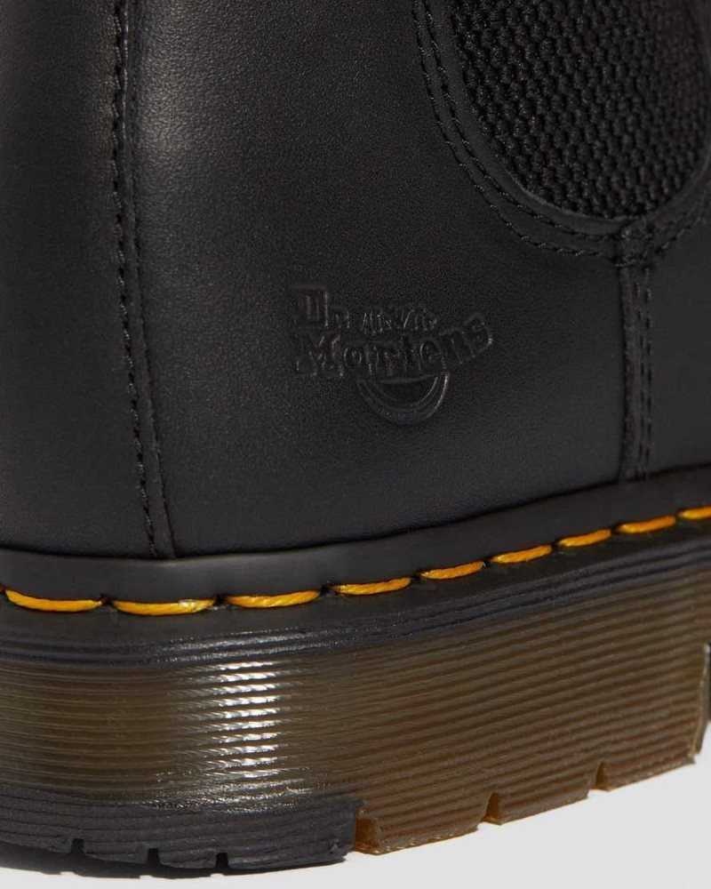 Dr Martens Fellside Full Grain Chelsea Work Boots Chelsea Boots Black | 85314MBKF