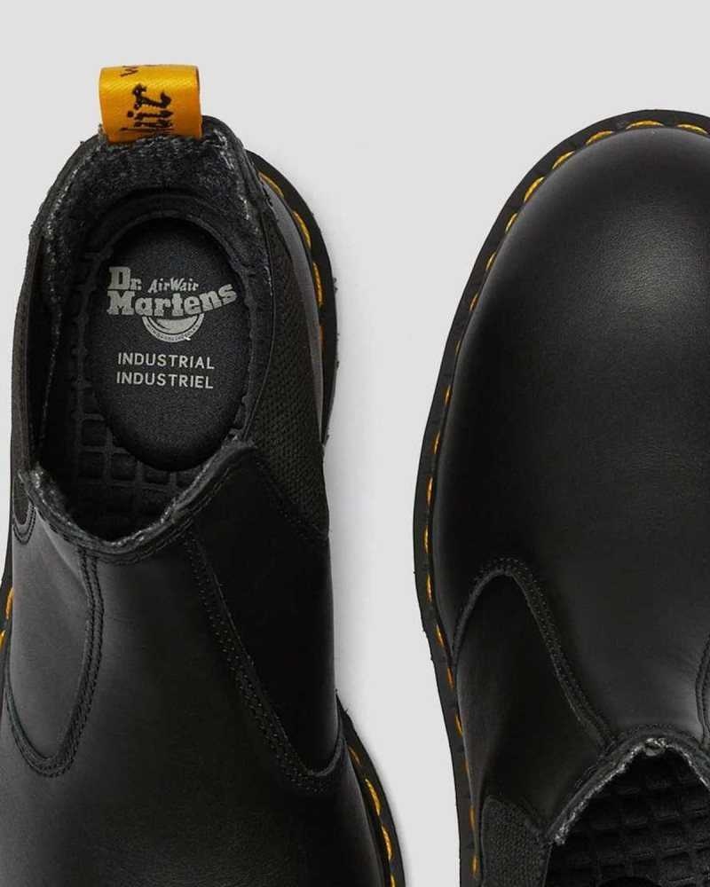 Dr Martens Fellside Full Grain Chelsea Work Boots Chelsea Boots Black | 85314MBKF