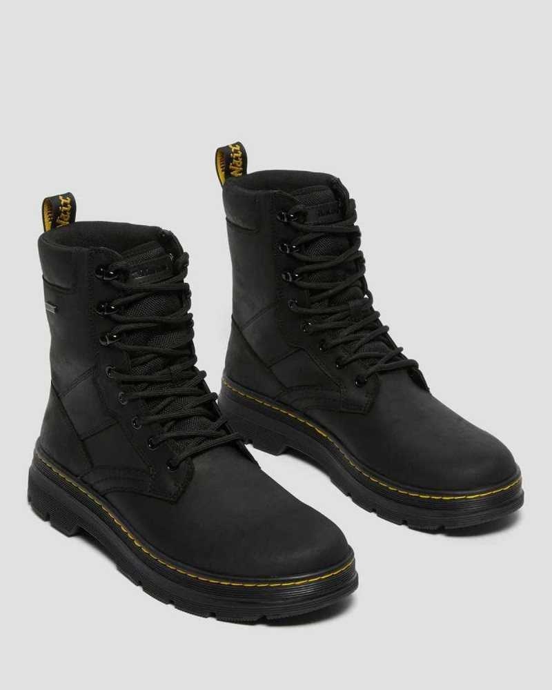 Dr Martens Iowa Waterproof Poly Casual Boots Casual Boots Black | 49732GRFT