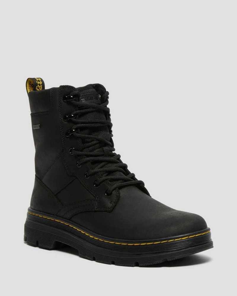 Dr Martens Iowa Waterproof Poly Casual Boots Casual Boots Black | 37624RNVY