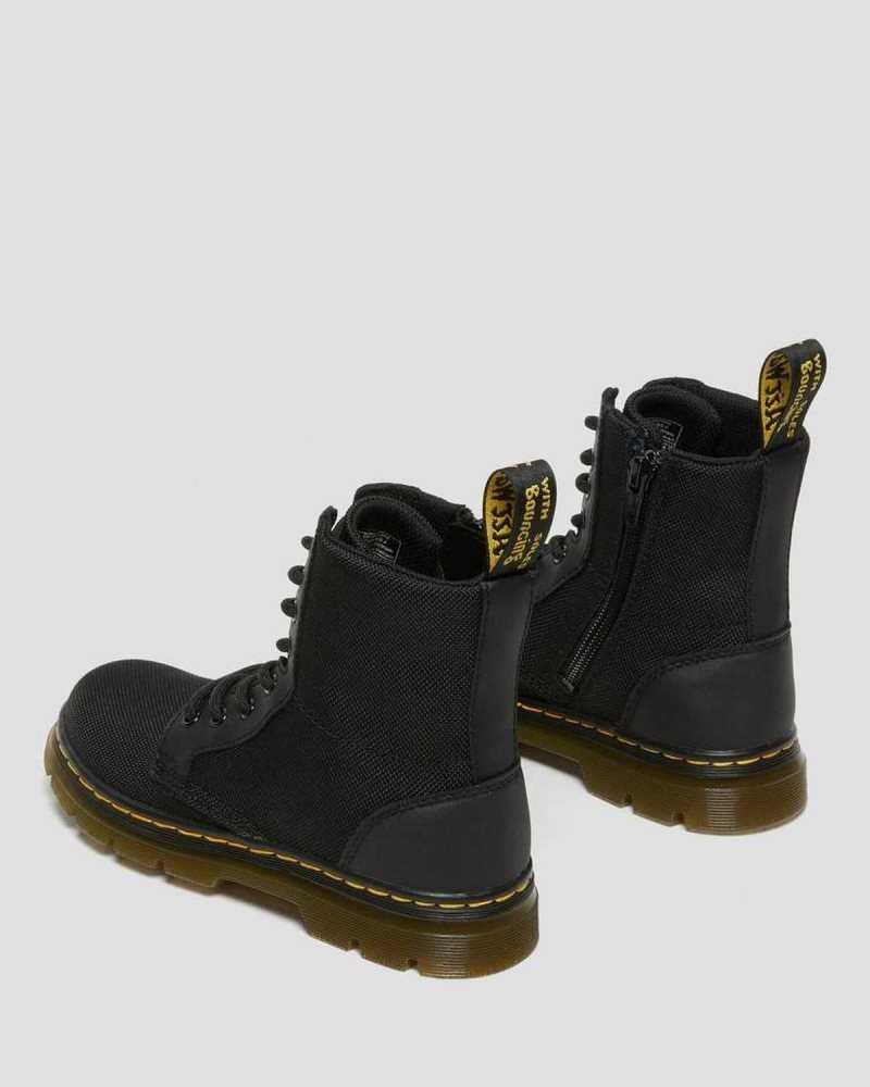 Dr Martens Junior Combs Extra Tough Poly Casual Boots Boots Black | 23104AQHW