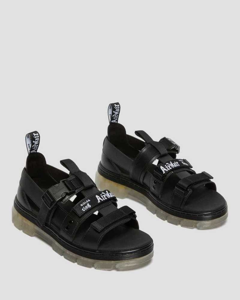 Dr Martens Pearson Iced Casual Sandals Casual Boots Black | 97820DQTE