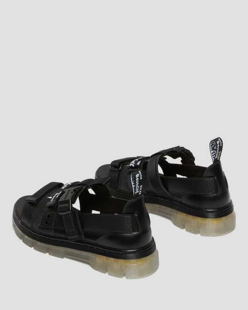 Dr Martens Pearson Iced Casual Sandals Casual Boots Black | 97820DQTE