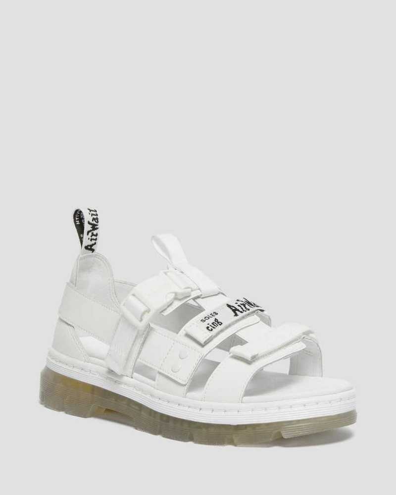 Dr Martens Pearson Iced Casual Sandals Strap Sandals White | 30917PMIE