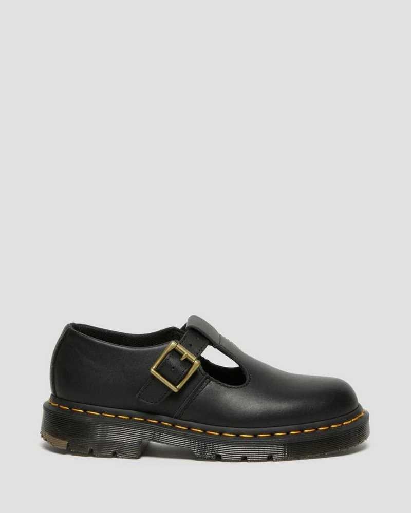 Dr Martens Polley Slip Resistant Mary Jane Shoes Originals Shoes Black | 74913XGTR