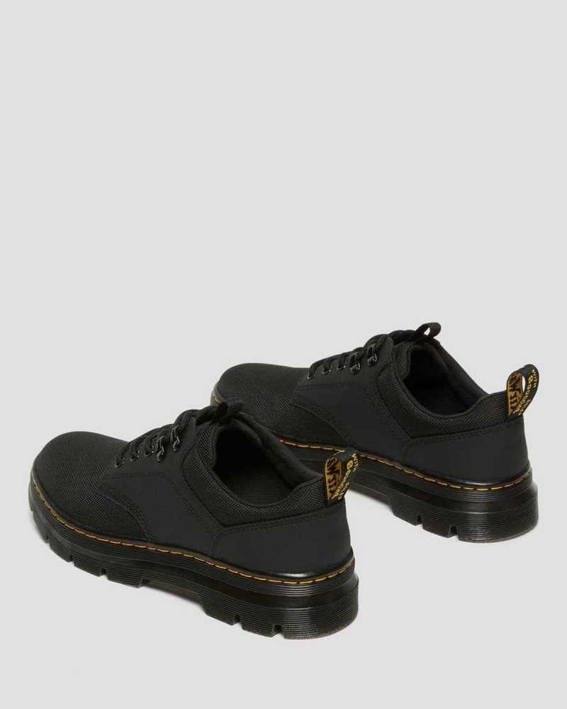 Dr Martens Reeder Utility Shoes Casual Boots Black | 24607RQWH