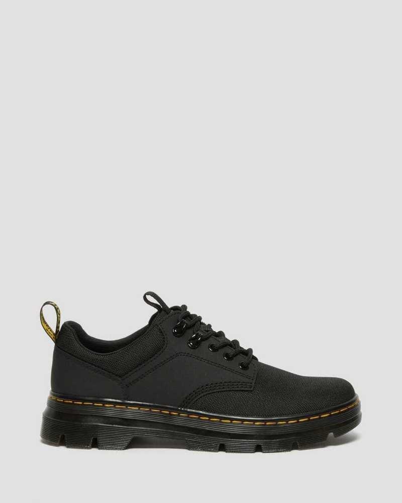 Dr Martens Reeder Utility Shoes Casual Boots Black | 24607RQWH