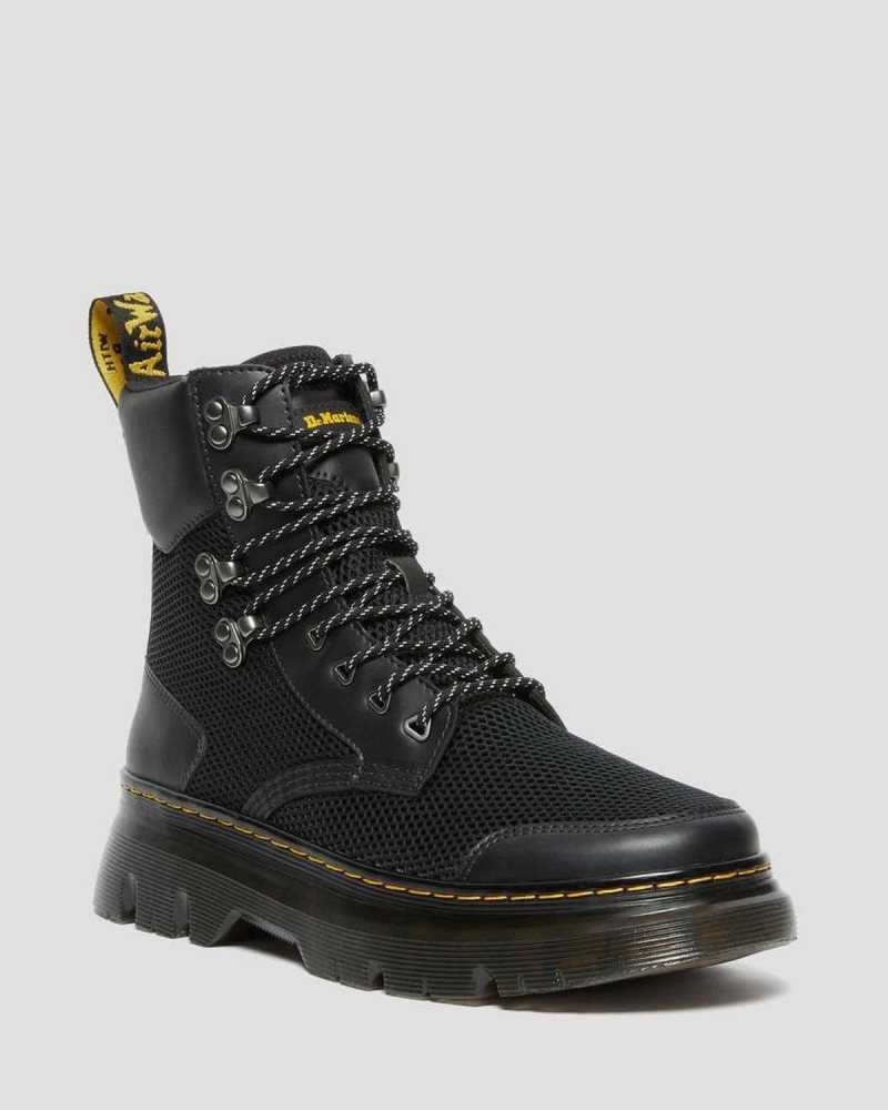 Dr Martens Tarik Toe Guard Utility Boots Casual Boots Black Skin Color | 15087QYXG