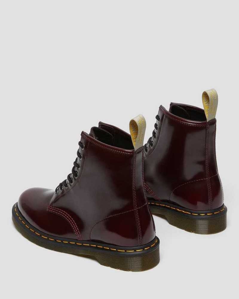 Dr Martens Vegan 1460 Lace Up Boots Boots Pink Red | 08342OJZL