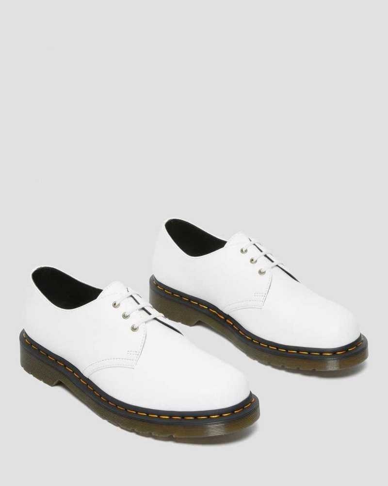 Dr Martens Vegan 1461 Kemble Oxford Shoes Oxfords Shoes White | 02357ELCW