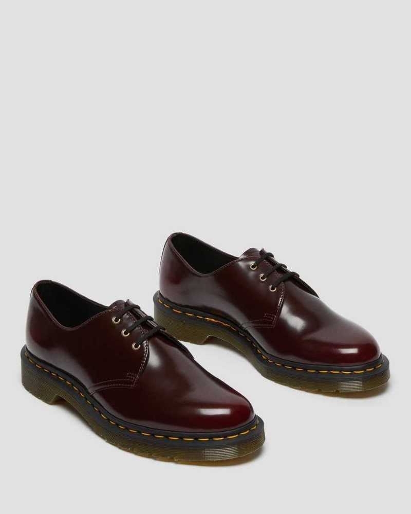 Dr Martens Vegan 1461 Oxford Shoes Originals Shoes Pink Red | 61408MBFS