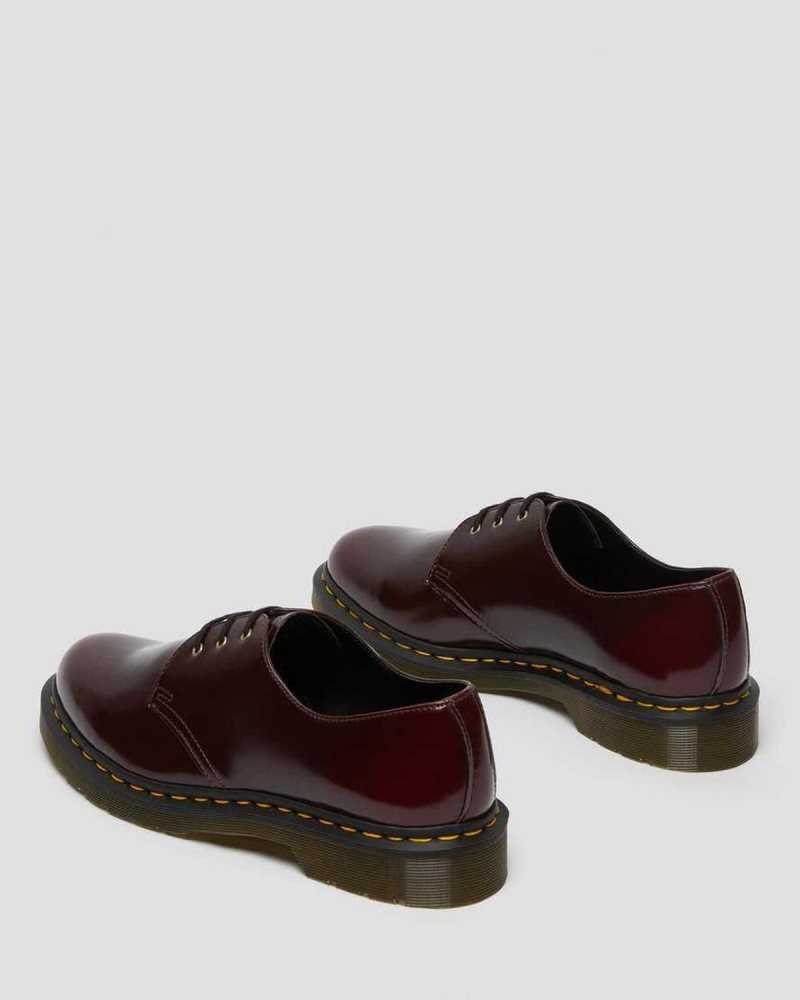 Dr Martens Vegan 1461 Oxford Shoes Originals Shoes Pink Red | 61408MBFS