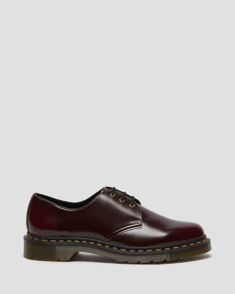 Dr Martens Vegan 1461 Oxford Shoes Originals Shoes Pink Red | 61024EJWM