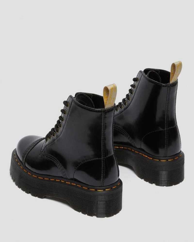 Dr Martens Vegan Sinclair Platform Boots Ankle Boots Black | 52490WIJT